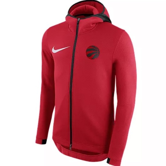 Nike Other - Brand new w/ tags Nike Toronto raptors warm up jacket hoodie thermaflex shotime